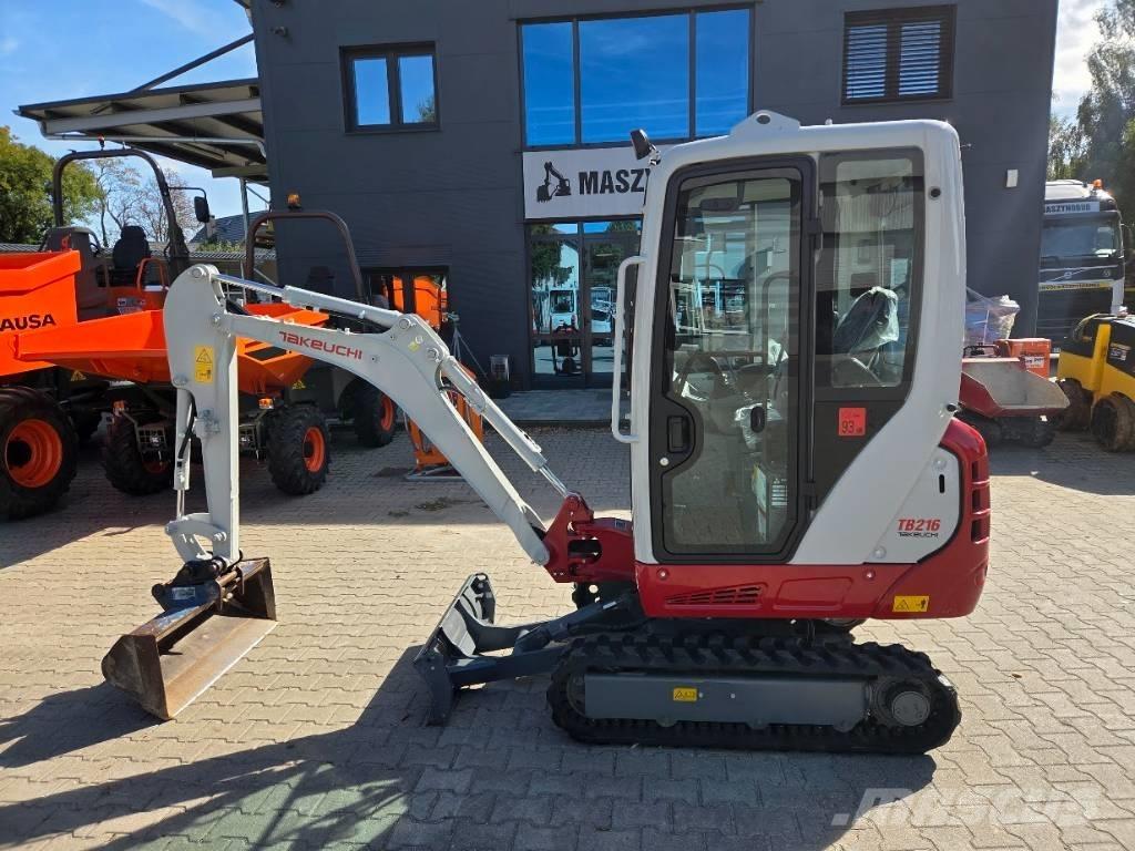 Takeuchi TB216 V0 Mini bageri < 7t