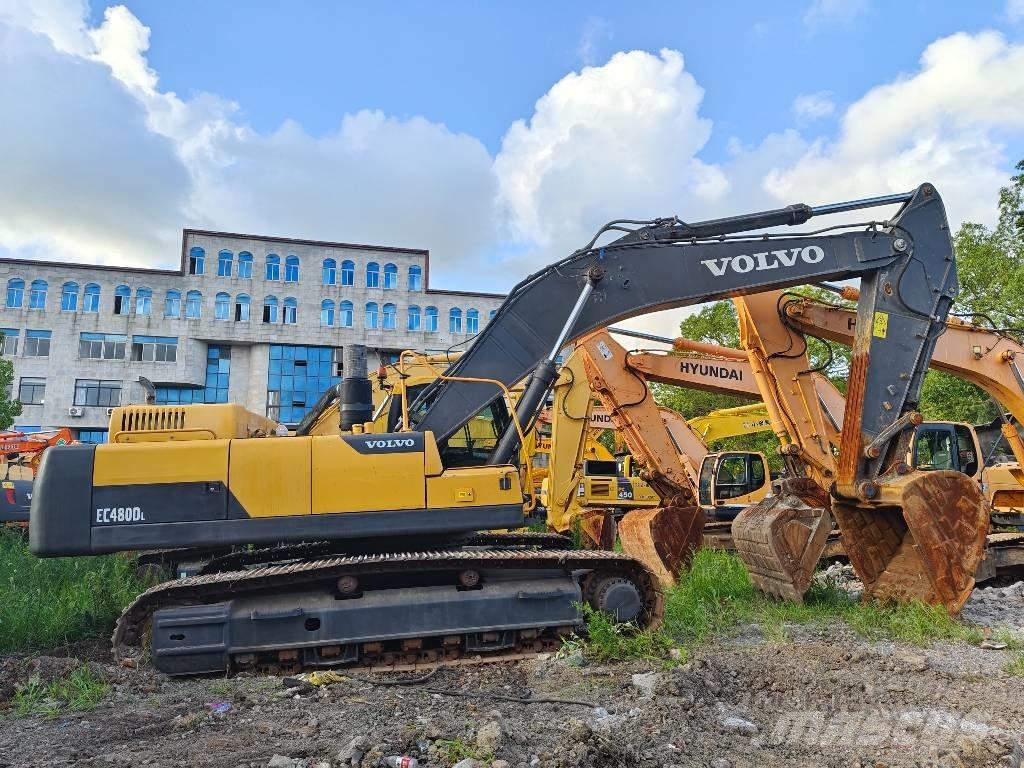 Volvo EC 480 D L Bageri guseničari