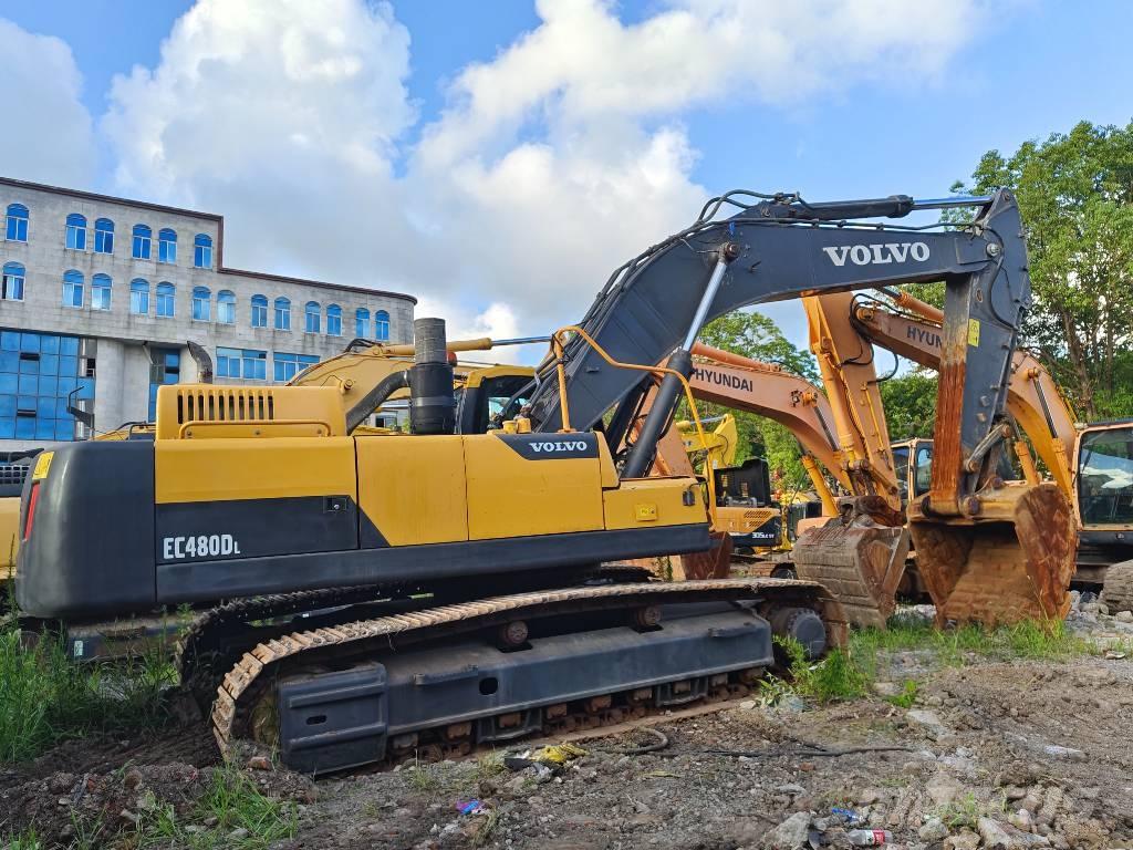 Volvo EC 480 D L Bageri guseničari