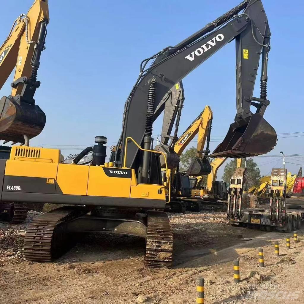 Volvo EC 480 D L Bageri guseničari