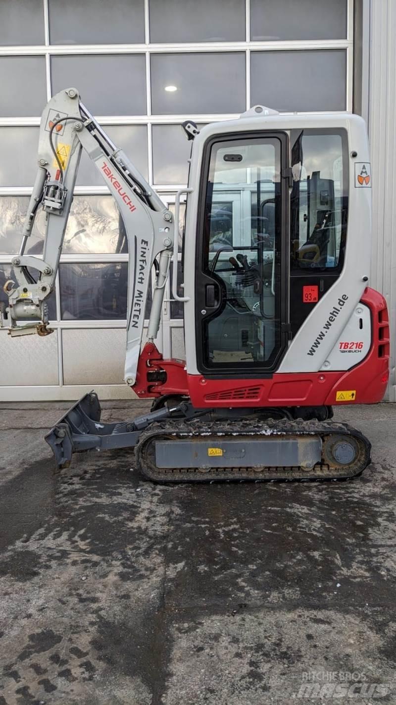Takeuchi TB216AV4 Mini bageri < 7t