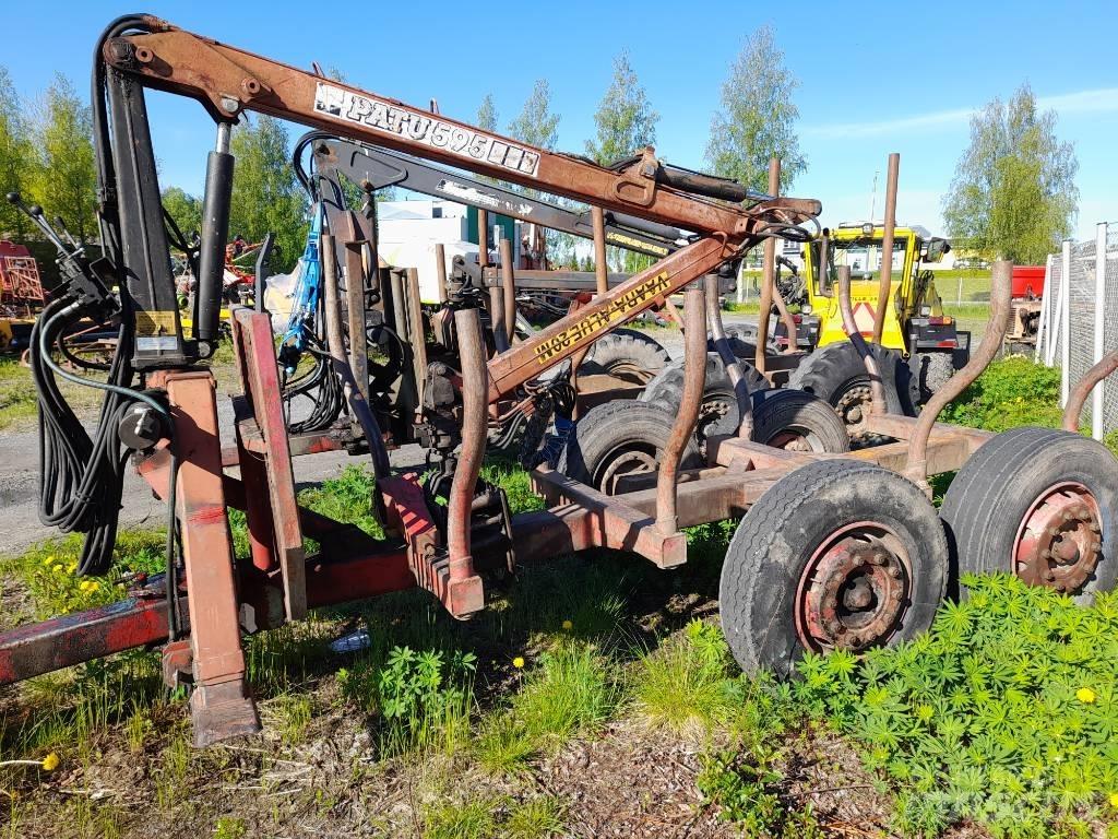 Patu 595+Metsäkärry Kranovi i utovarivači