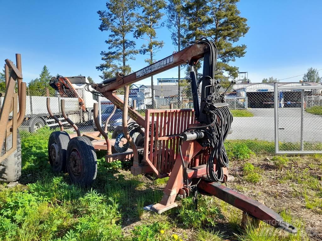 Patu 595+Metsäkärry Kranovi i utovarivači