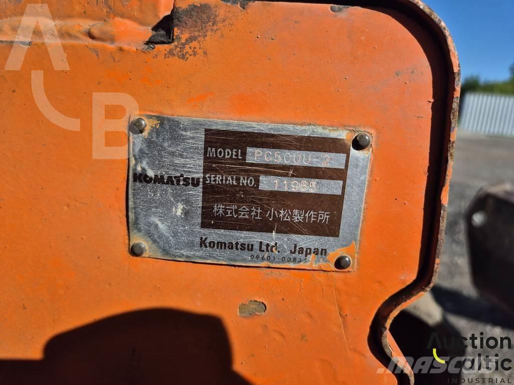 Komatsu PC50 Mini bageri < 7t