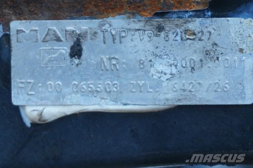 MAN V9-82L-27 Osovine
