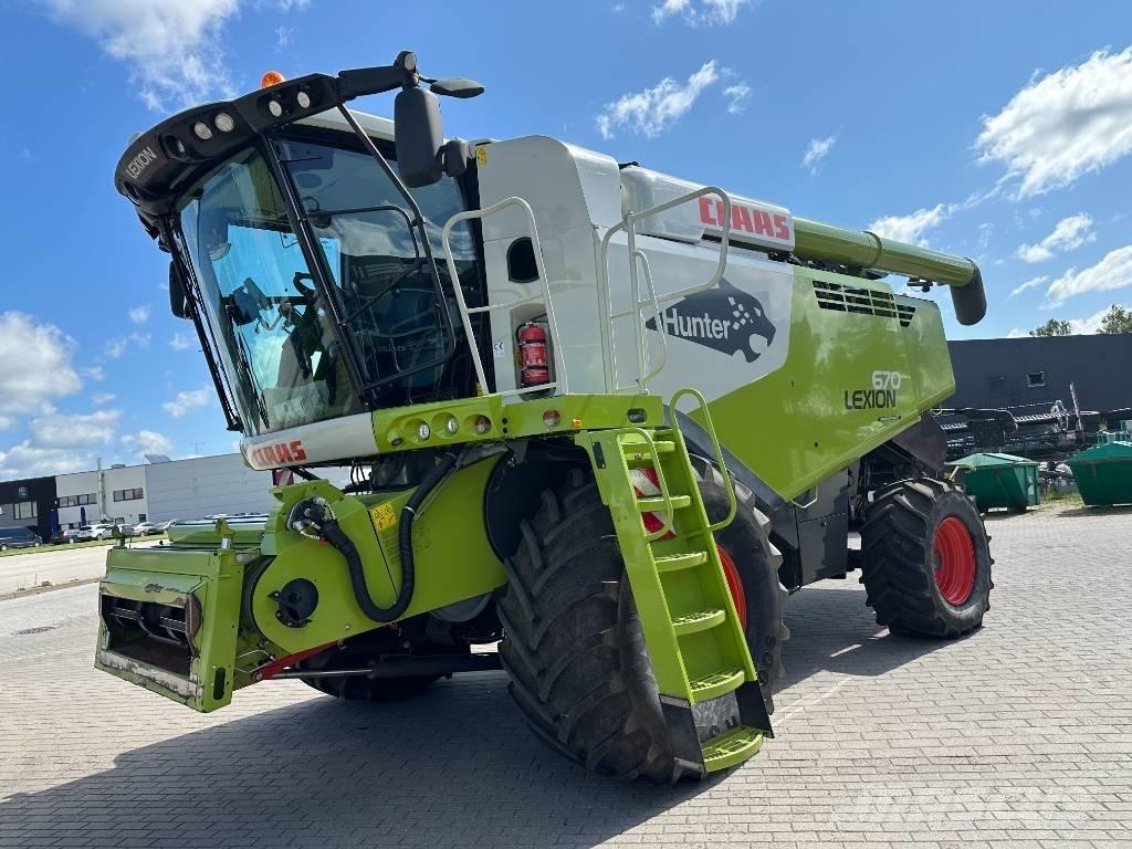 CLAAS Lexion 670 Kombajni