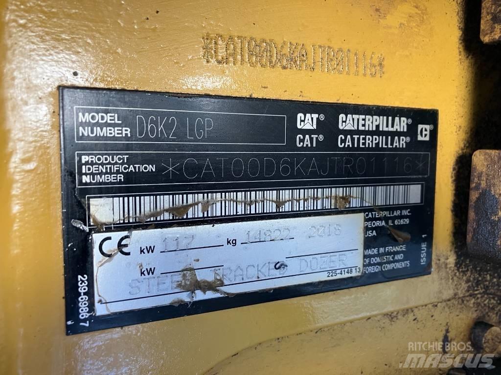 CAT D6K2 LGP Buldožeri guseničari