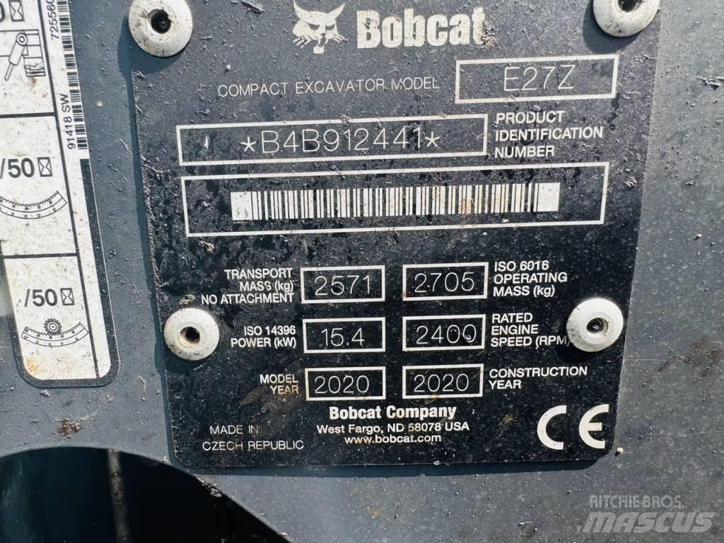 Bobcat E27z Mini bageri < 7t