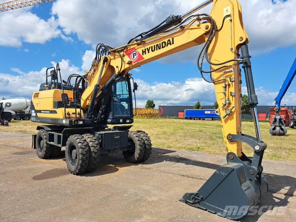 Hyundai HW140 Bageri točkaši