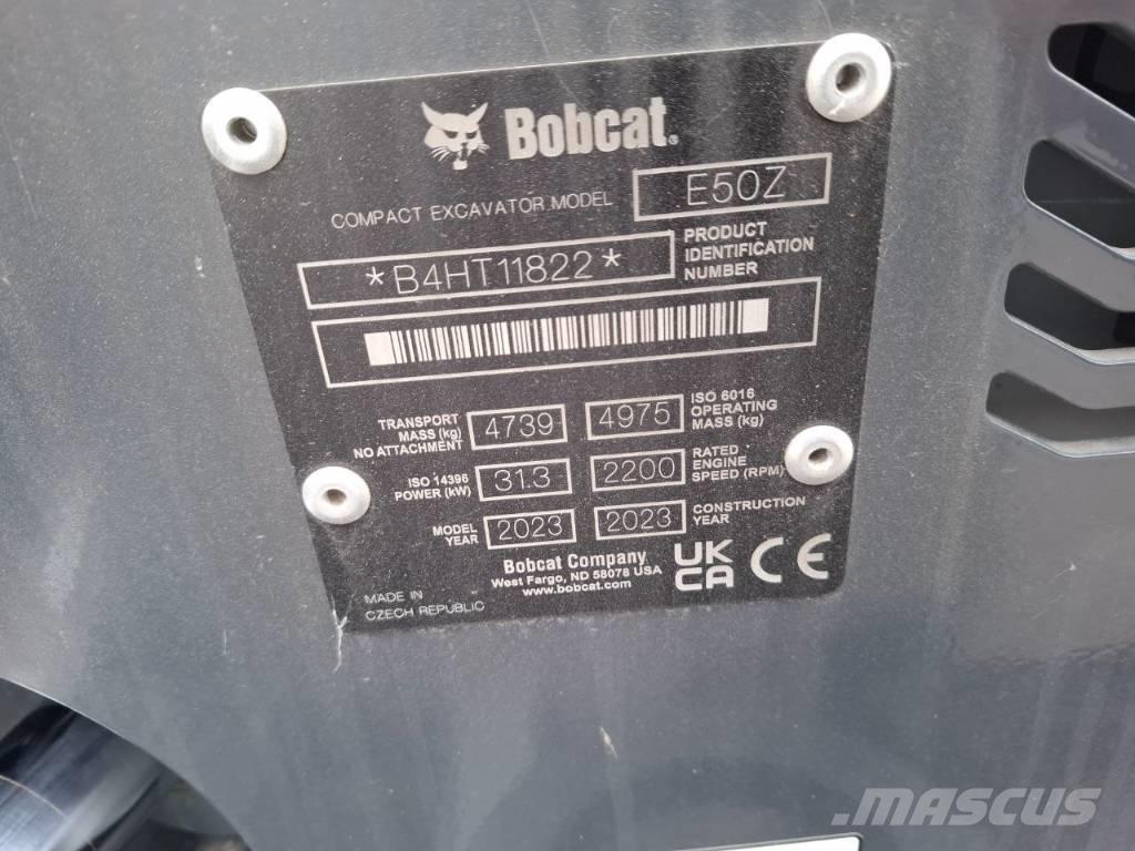 Bobcat E 50z Mini bageri < 7t