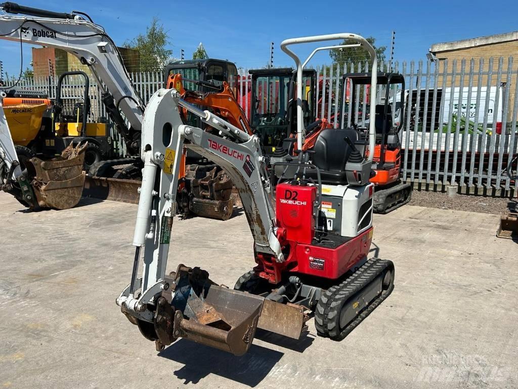 Takeuchi TB 210 R Mini bageri < 7t