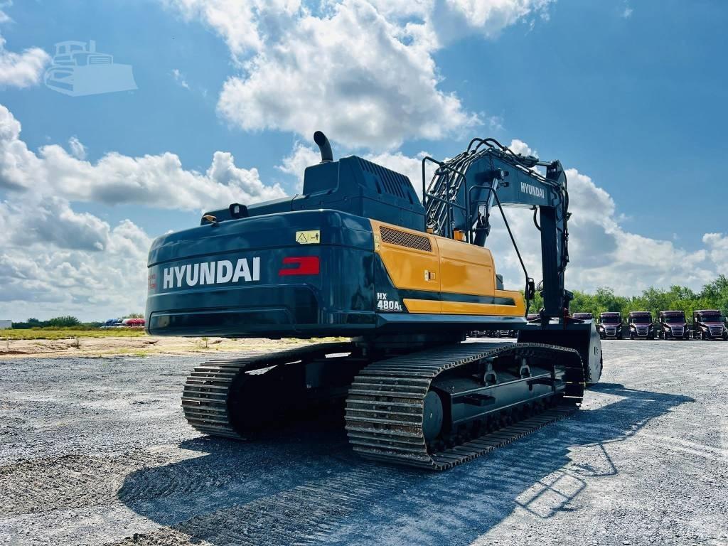 Hyundai HX 480 AL Bageri guseničari