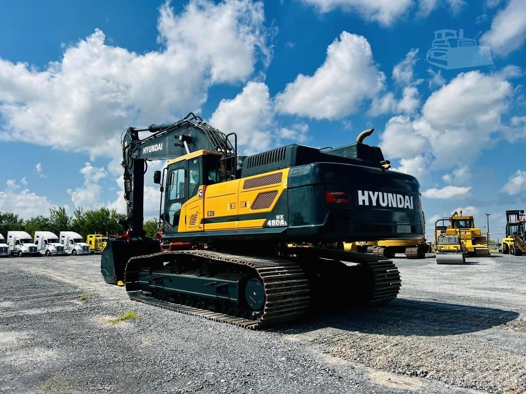 Hyundai HX 480 AL Bageri guseničari