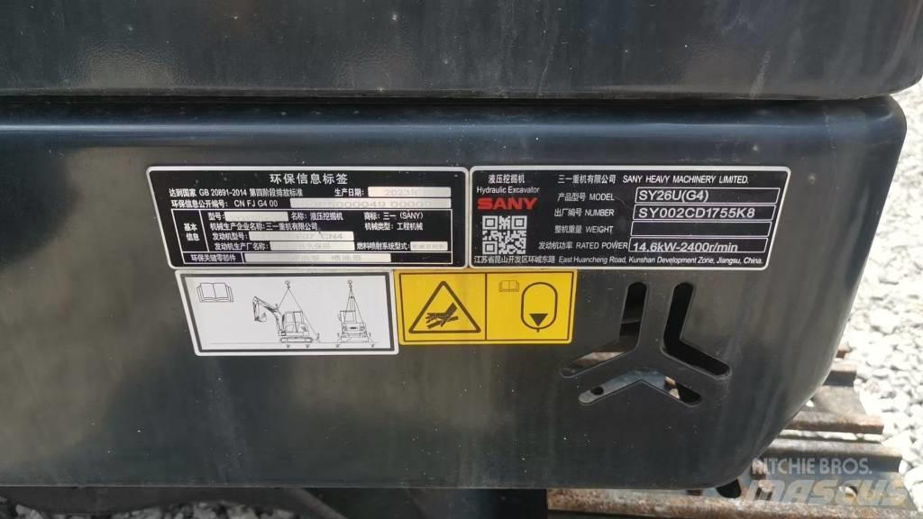 Sany SY 26 C Bageri guseničari