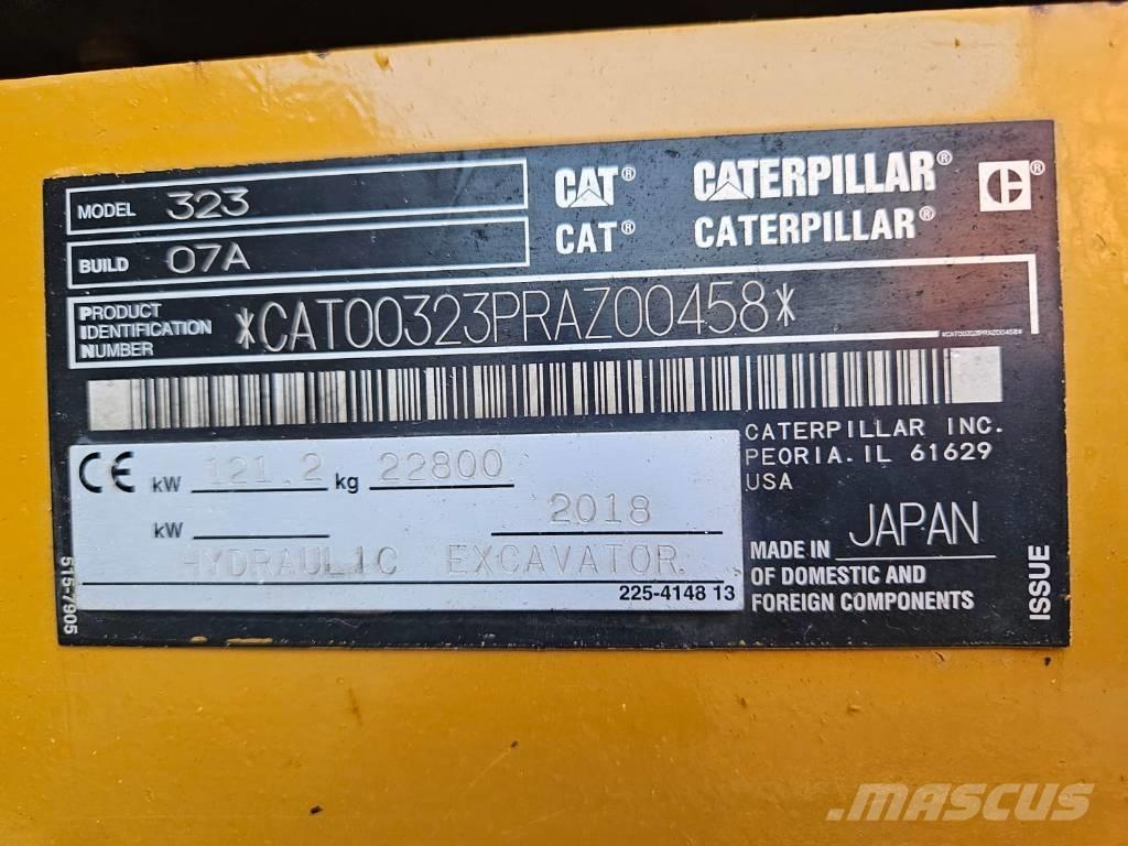 CAT 323 Bageri guseničari
