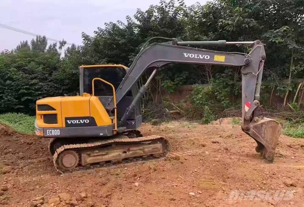 Volvo EC 80 D Bageri guseničari
