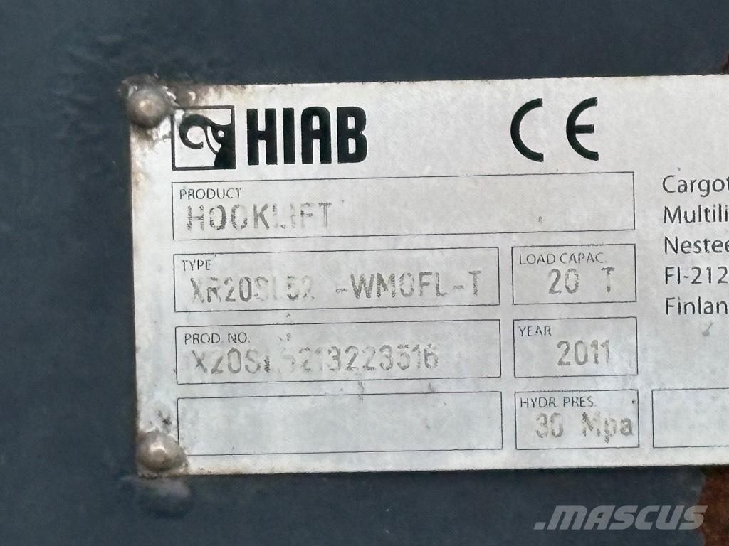 Volvo FH 480 Rol kiper kamioni sa kukom za podizanje tereta
