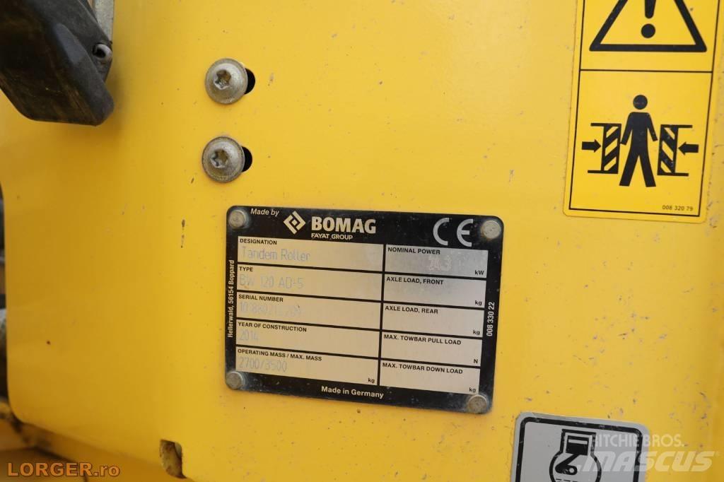 Bomag BW 120 AD-5 Valjci sa duplim bubnjem