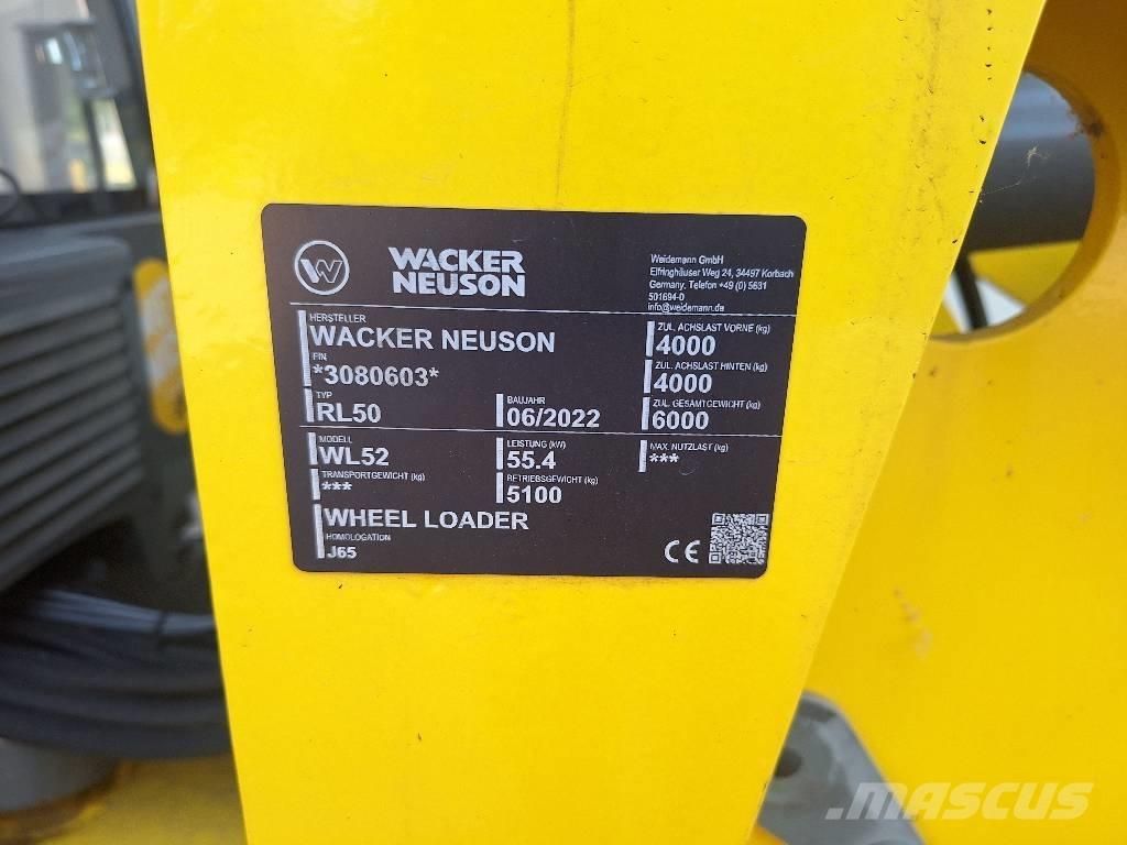 Wacker Neuson WL 52 Utovarivači na točkove