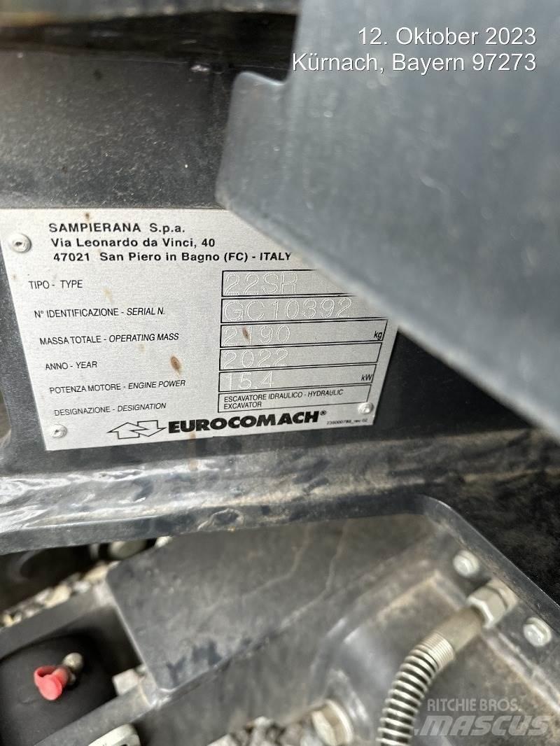 Eurocomach 22SR Mini bageri < 7t