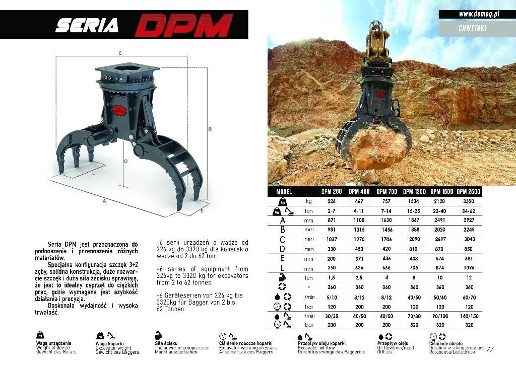 DEMOQ DPM1500 Grabulje