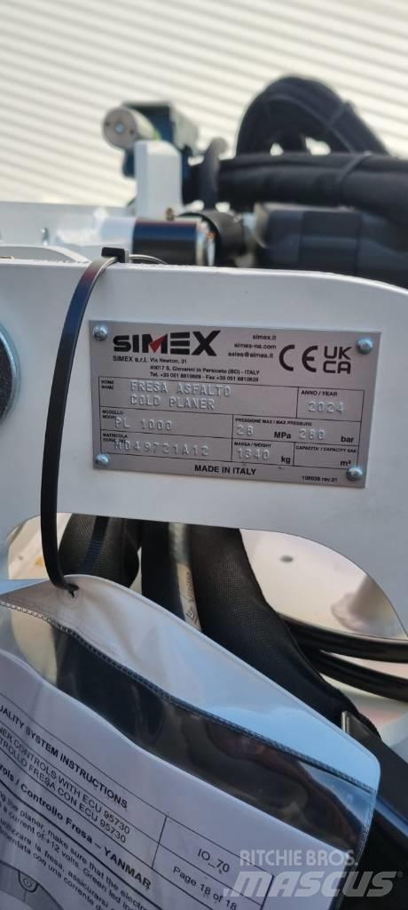 Simex PL1000 Dodaci mašinama za asfalt