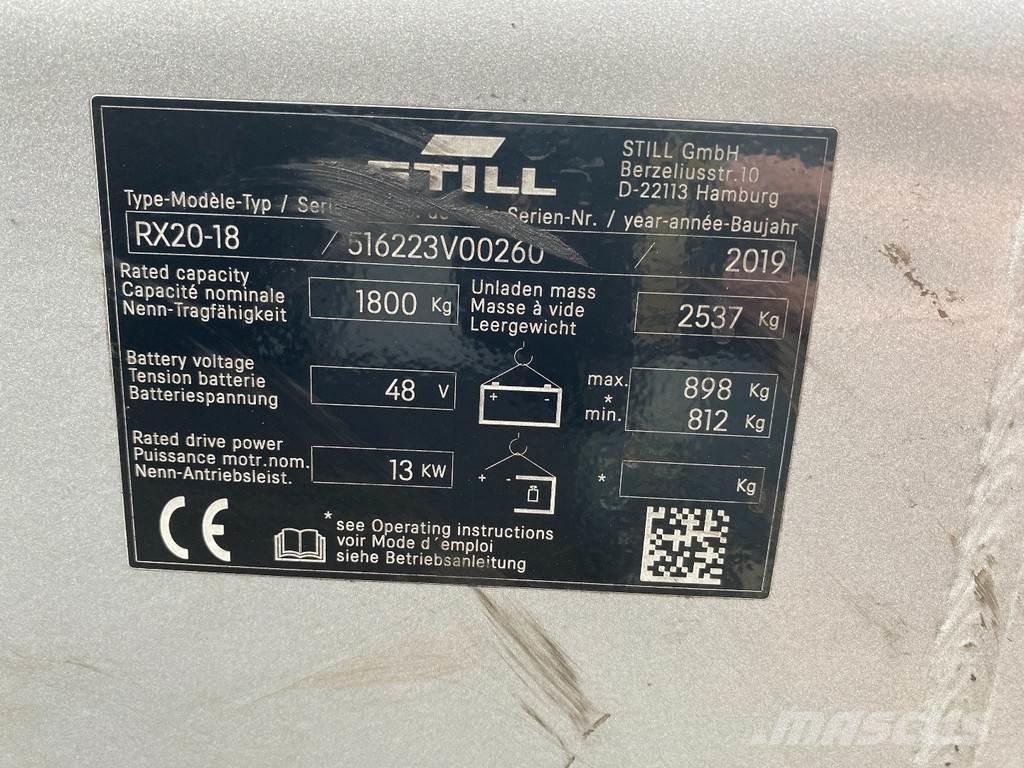 Still RX20-18 Električni viljuškari
