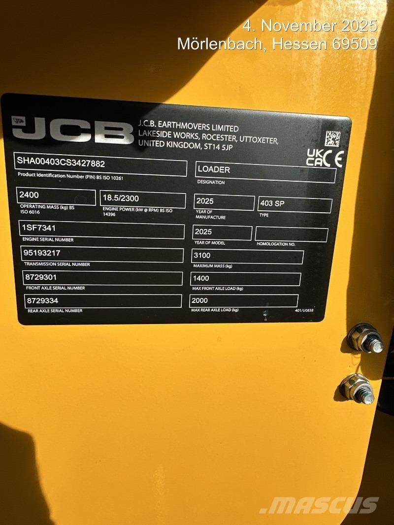 JCB 403 Utovarivači na točkove