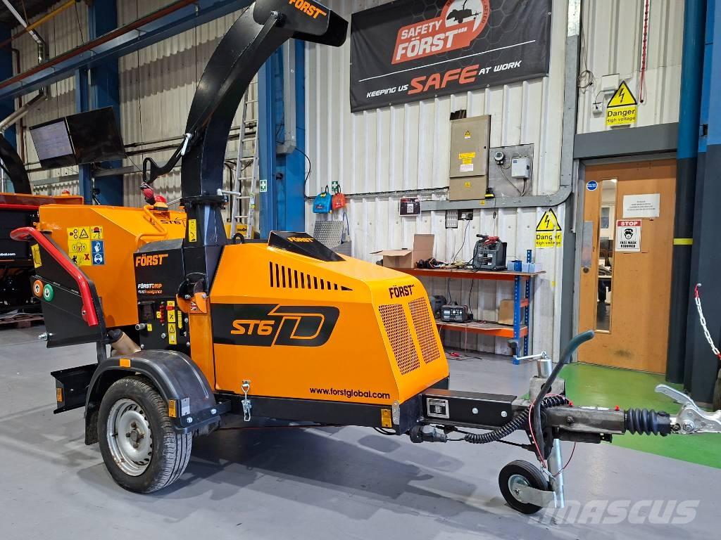 Forst ST6D Drobilice drva / čiperi