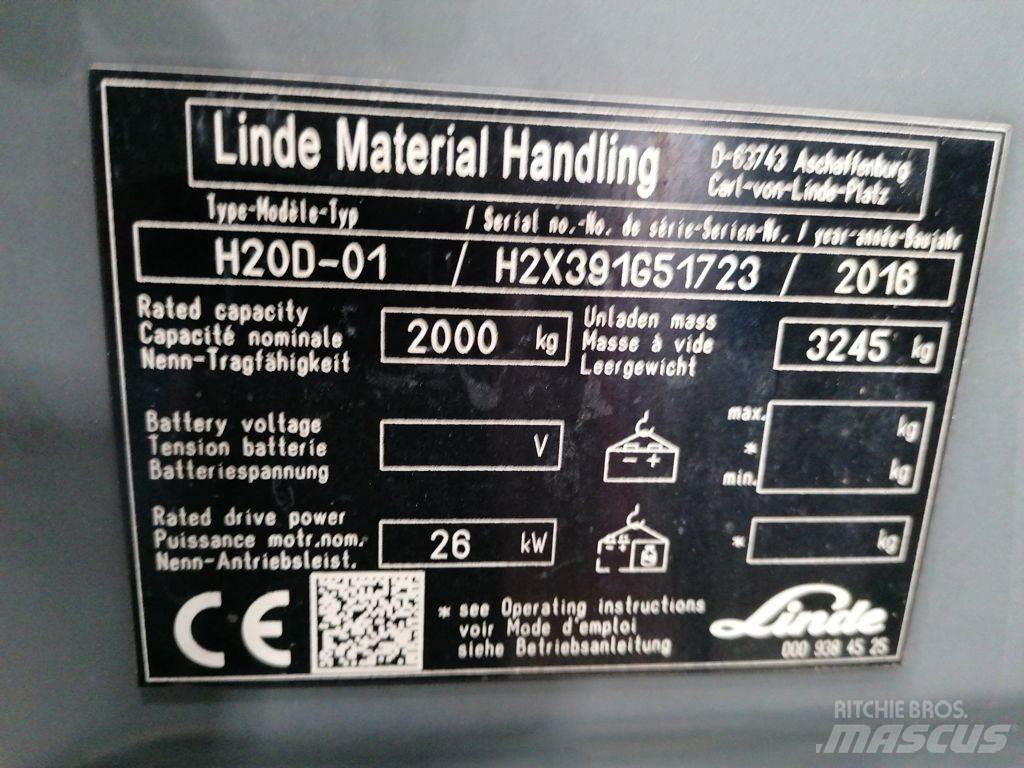 Linde H20D-01 Dizelski viljuškari