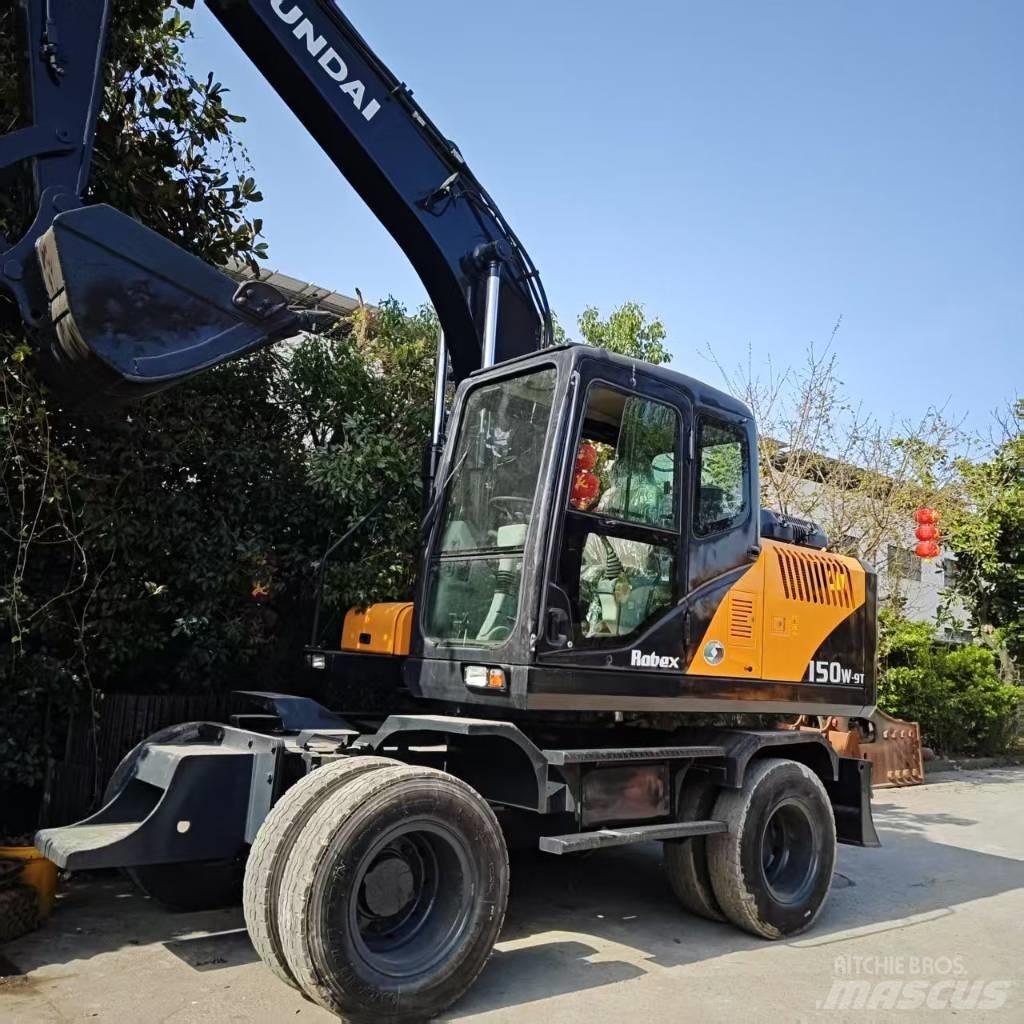 Hyundai r150w-9 Bageri točkaši