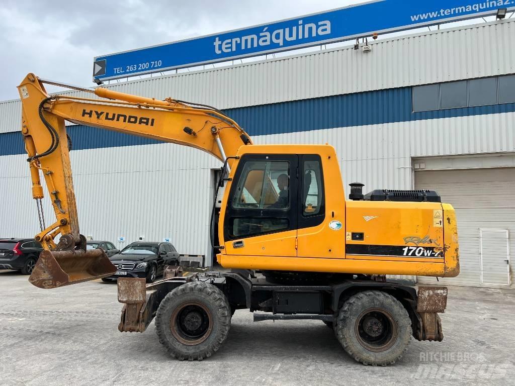 Hyundai R 170W-7 Bageri točkaši