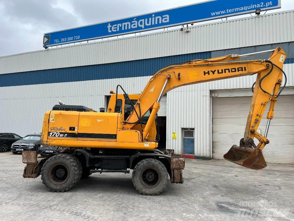 Hyundai R 170W-7 Bageri točkaši