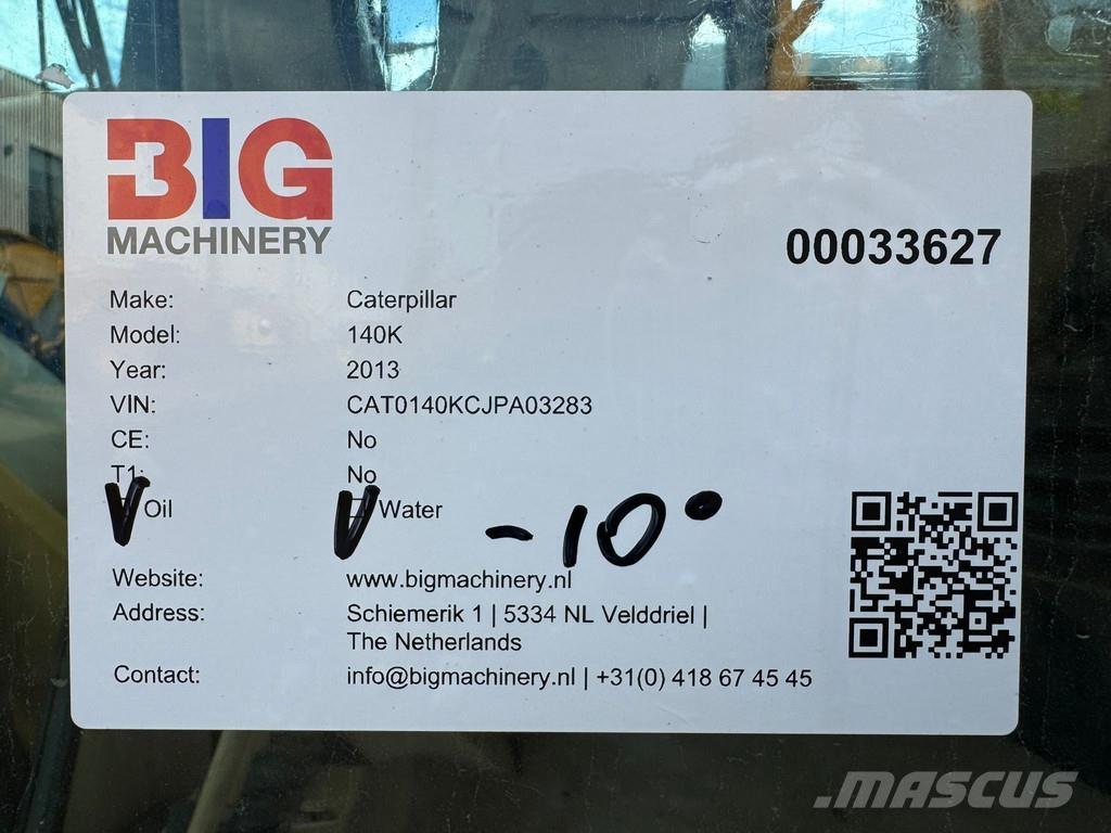 CAT 140K Grejderi