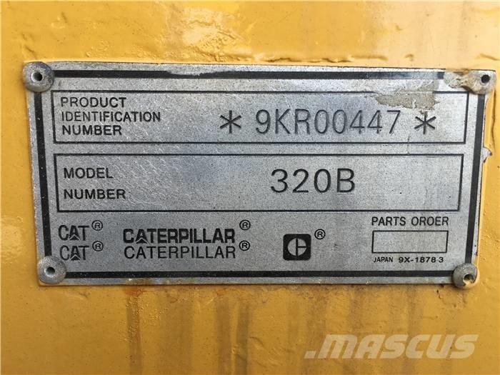 CAT 320 B Bageri guseničari