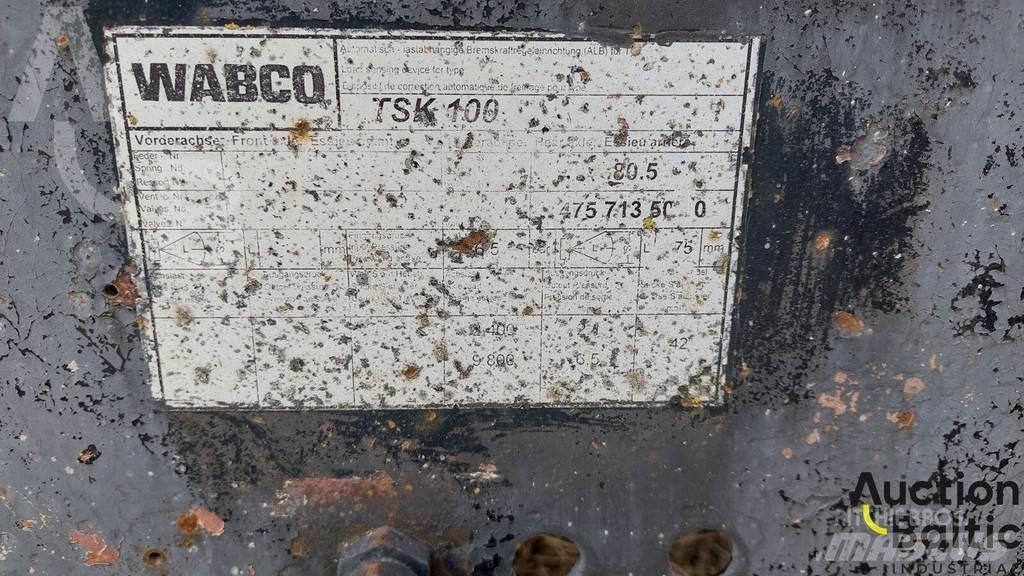 Fliegl TSK 100 Poluprikolice sa ciradom
