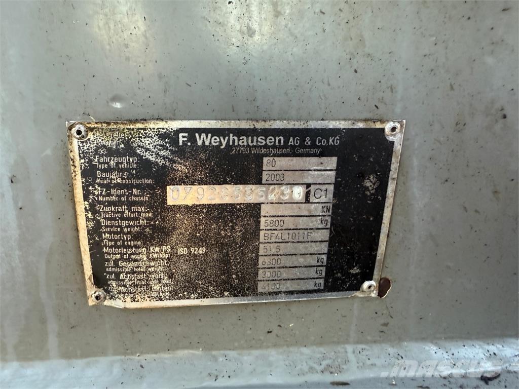 Atlas AR80 Ostale poljoprivredne mašine