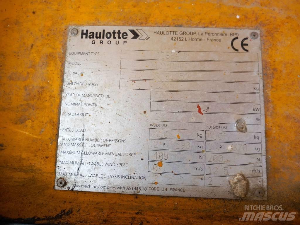 Haulotte Compact 10 Makazaste platforme