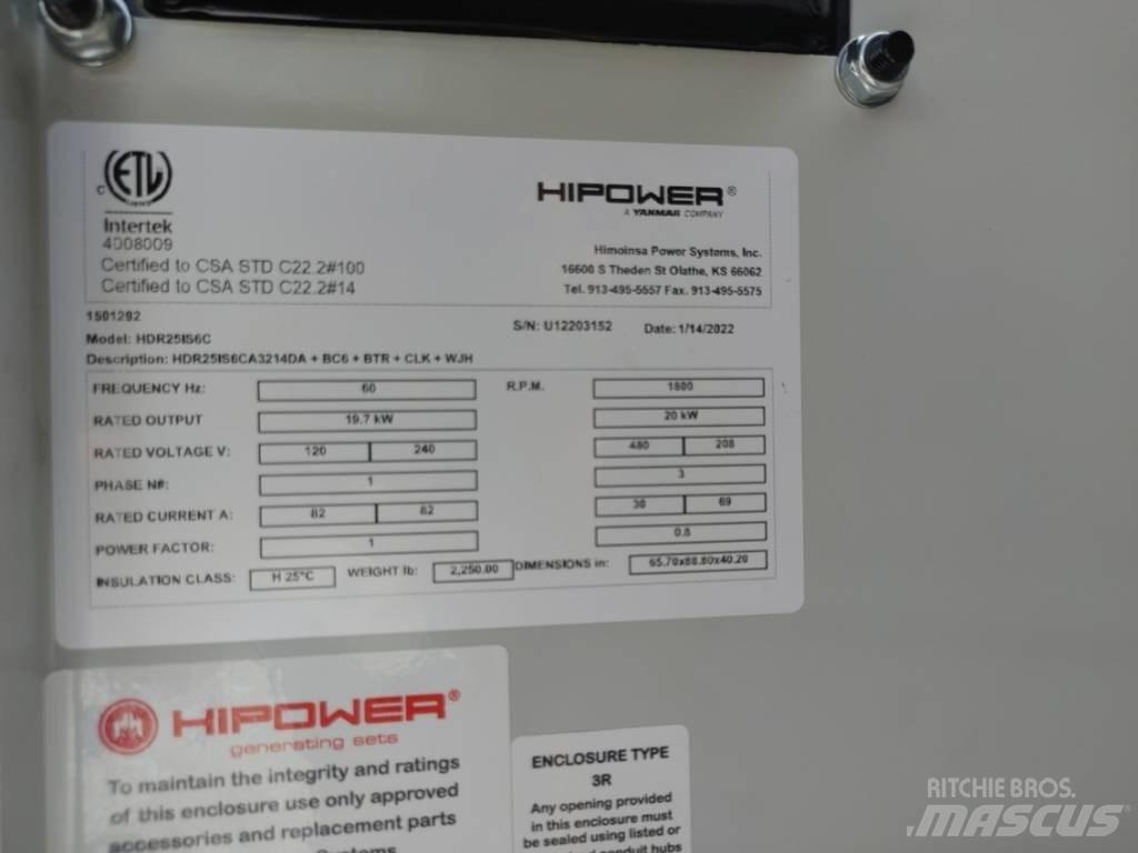Hipower HRIW-25 Dizel generatori