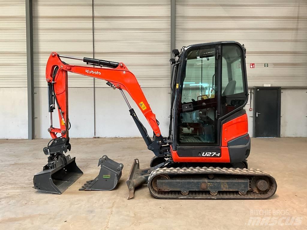 Kubota U 27-4 Mini bageri < 7t