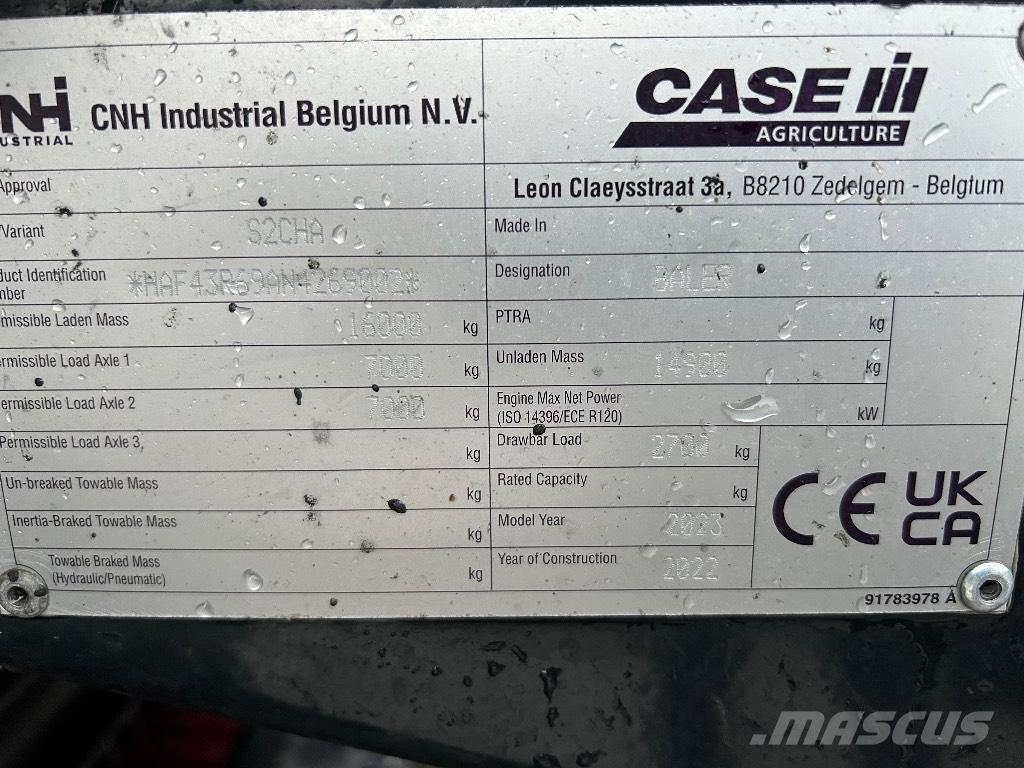 Case IH LB 436 HD Prese/balirke za četvrtaste bale