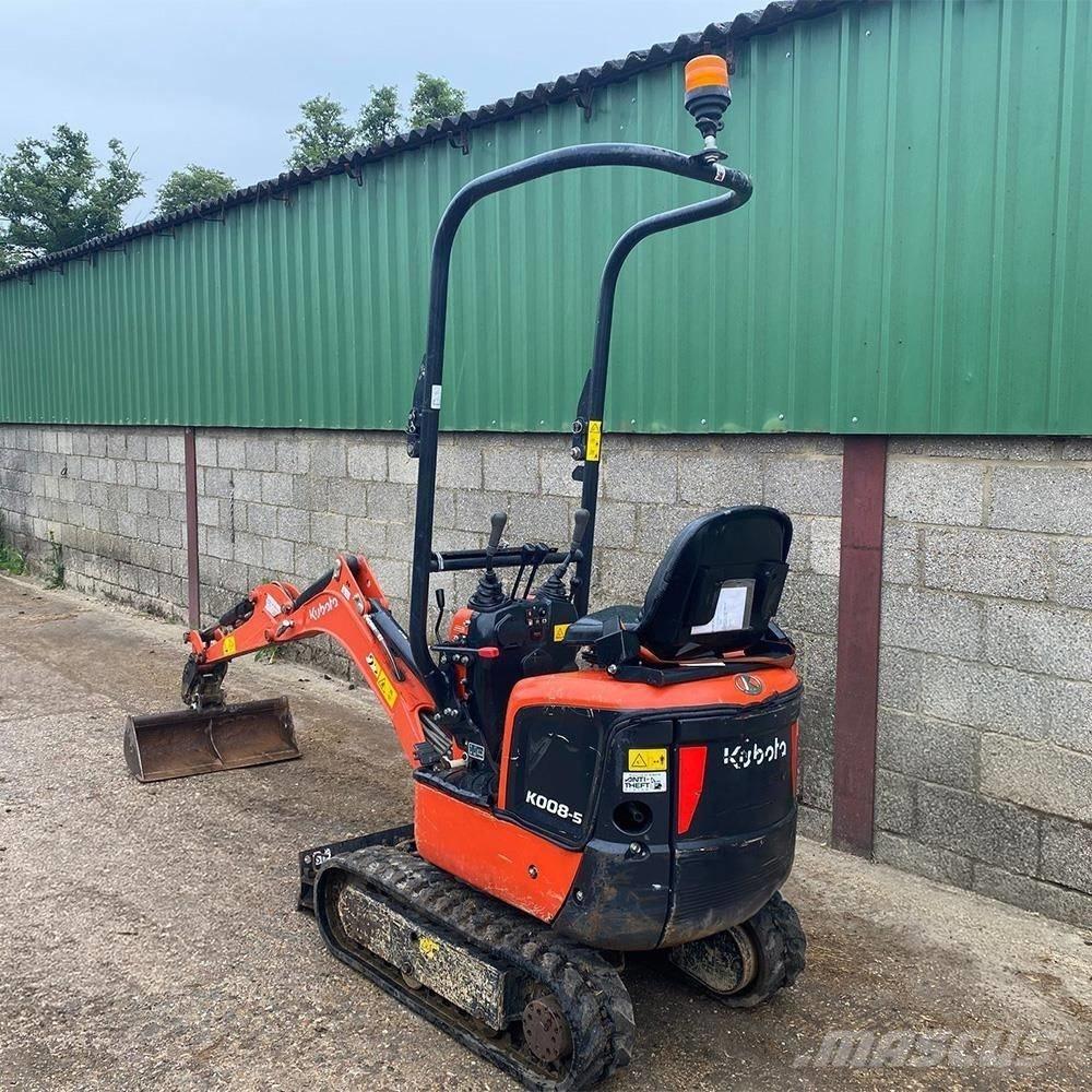 Kubota K 008-5 Mini bageri < 7t