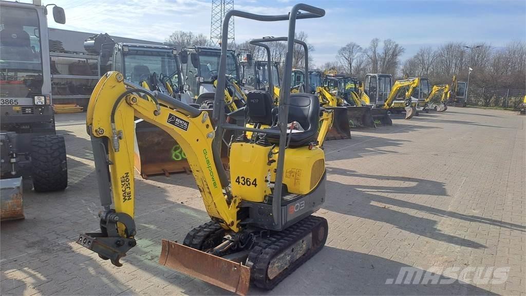 Wacker Neuson 803 Bageri guseničari