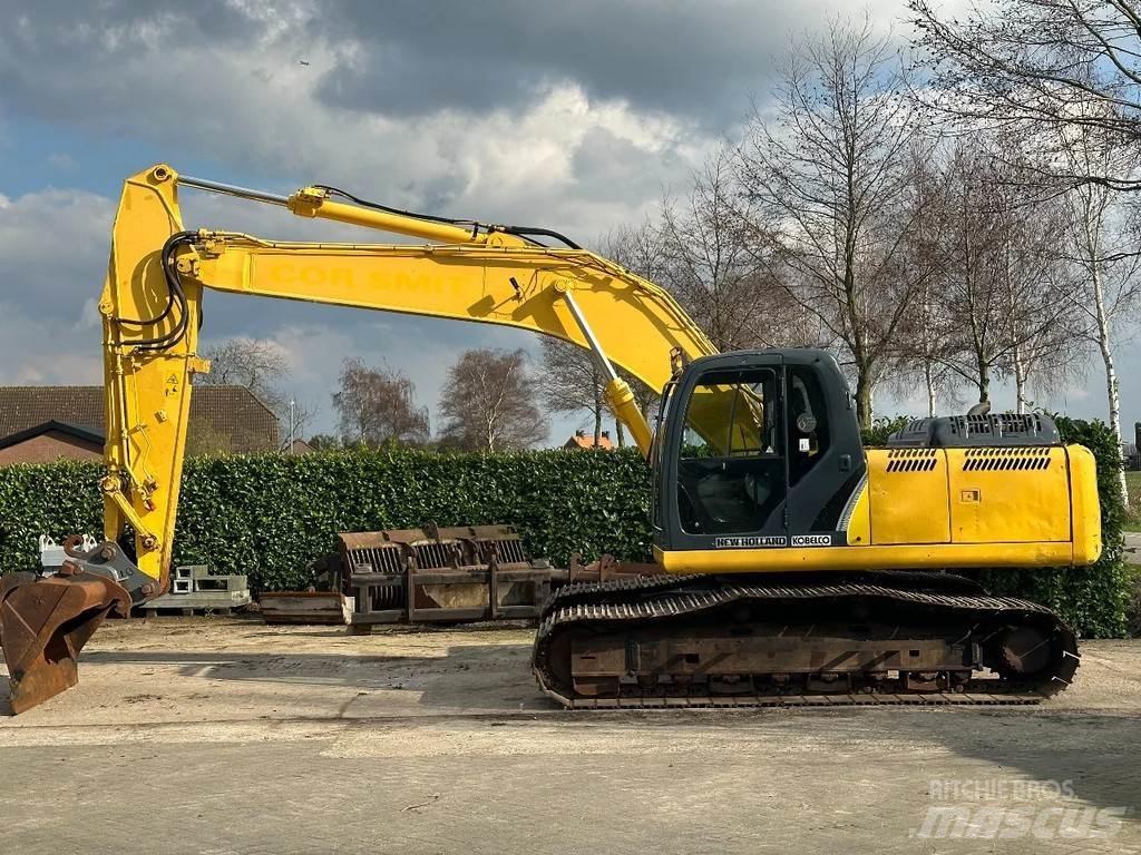 New Holland E215 Bageri guseničari