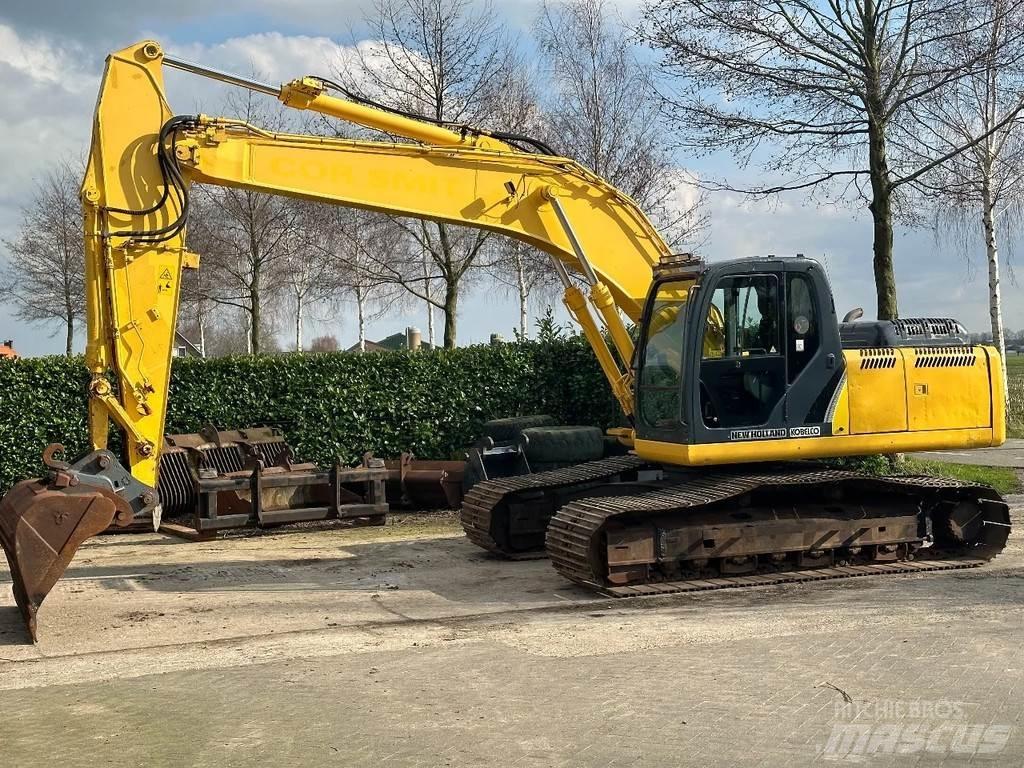 New Holland E215 Bageri guseničari