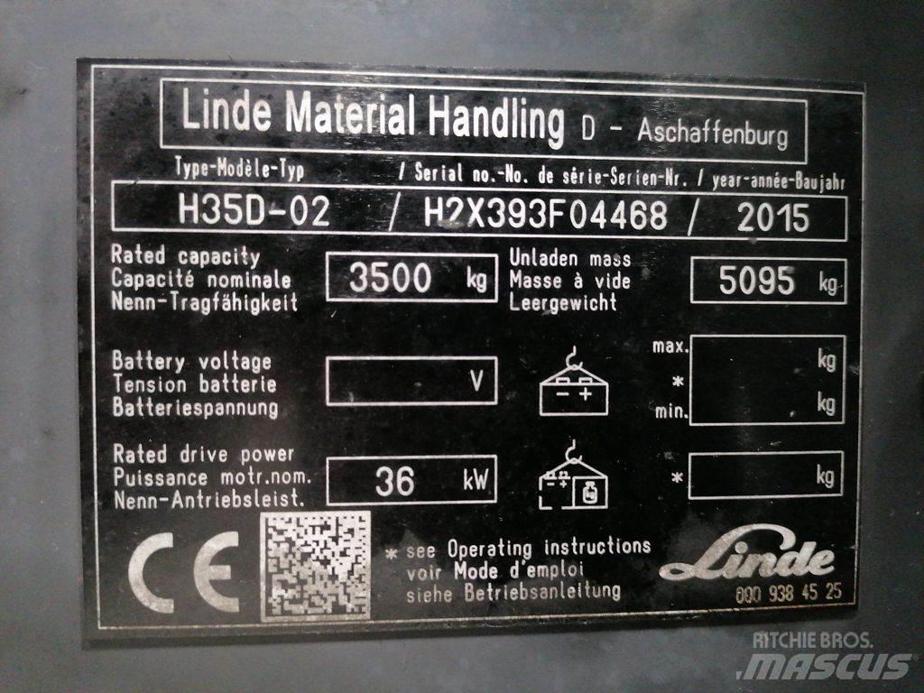 Linde H35D-02 Dizelski viljuškari