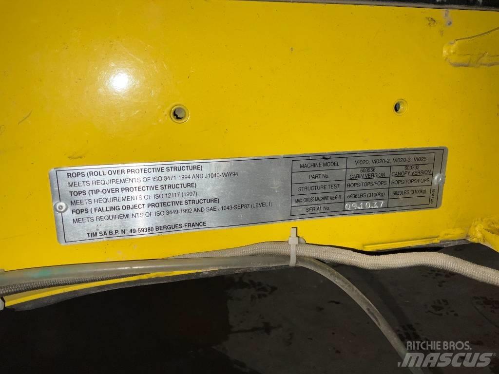 Yanmar Vio 20 / vio 25 Kabine i unutrašnjost