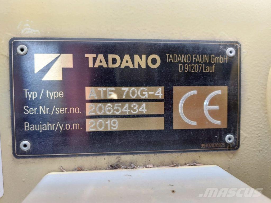 Tadano ATF70G-4 Polovne dizalice za sve terene