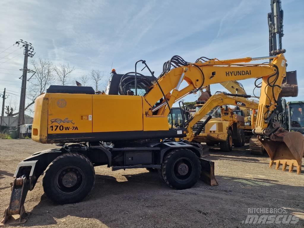 Hyundai R 170 W Bageri točkaši