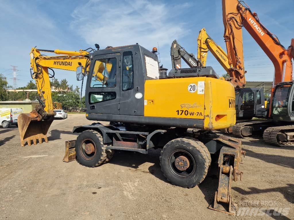 Hyundai R 170 W Bageri točkaši